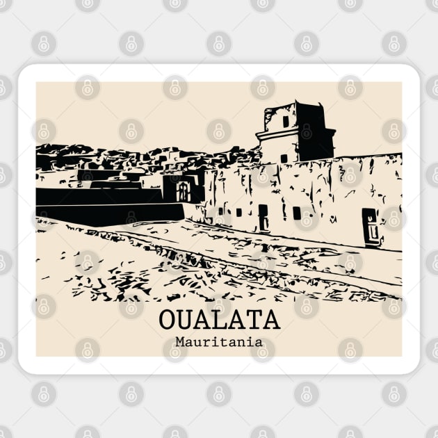 Oualata - Mauritania Magnet by Lakeric